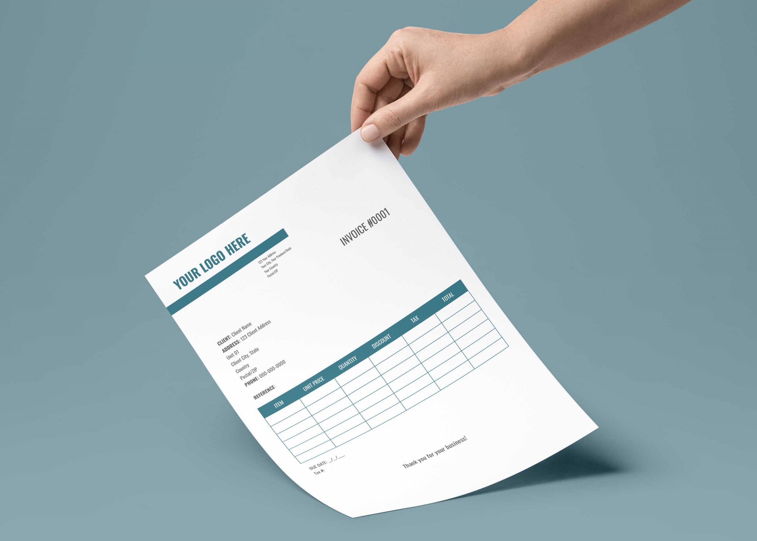 Free Invoice Template: Create Professional Invoices Easily